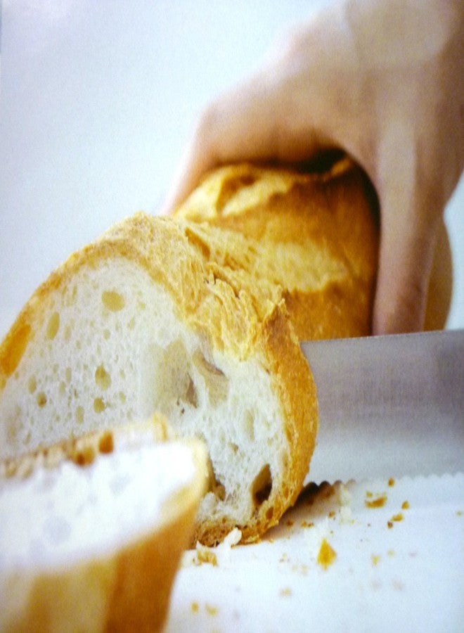 Asvel 2321 Convenient Cutting Board with Edges, Large, Unix, White - Image 4