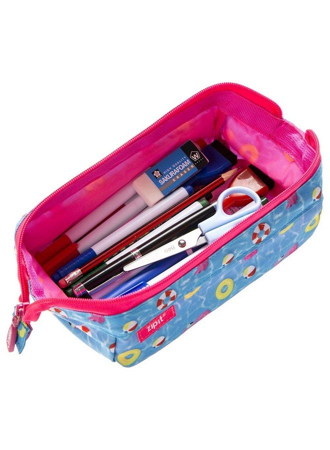 زيبيت قلم رصاص ZIPIT Zip It Lenny Summer، مكياج، مستحضرات تجميل، ملحقات متعددة الاستخدامات، حقيبة/طقم وحقيبة سفر - Image 2