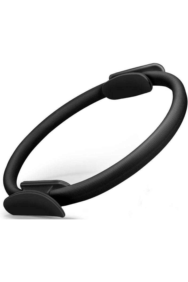 LIMOS Pilates Fitness Ring 15"Pilates Circle Lightweight Durable Foam Padded Handles | Flexible Resistance Exercise Equipment for Focusing on Toning Arms, Thigh/Legs/Core - Image 1
