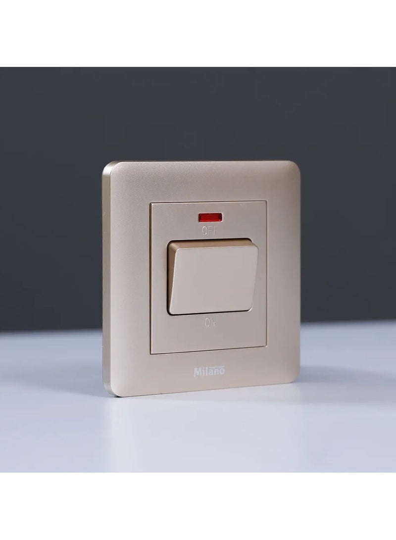 ميلانو دانوب هوم - محول ميلانو 20 أمبير DP مع نيون Gd Ps - Image 2