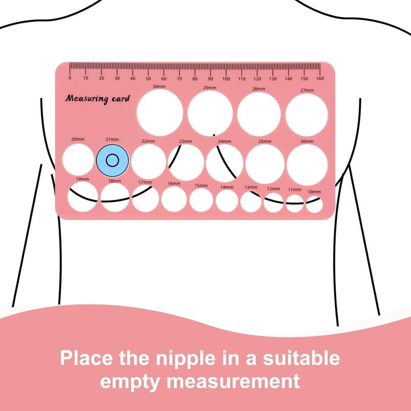 5Pcs Silicone Flange Inserts 13/15/17/19/21mm, for Momcozy, Medela, Willow S9/S10/S12 Wearable Hand Free Breast Pump Flange Insert, Reduce 24mm Shield/Flange Nipple Tunnel Down to Correct Size - Image 2