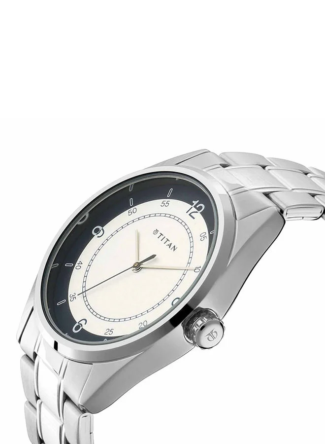 تيتان Stainless Steel Analog Wrist Watch 1729SM04