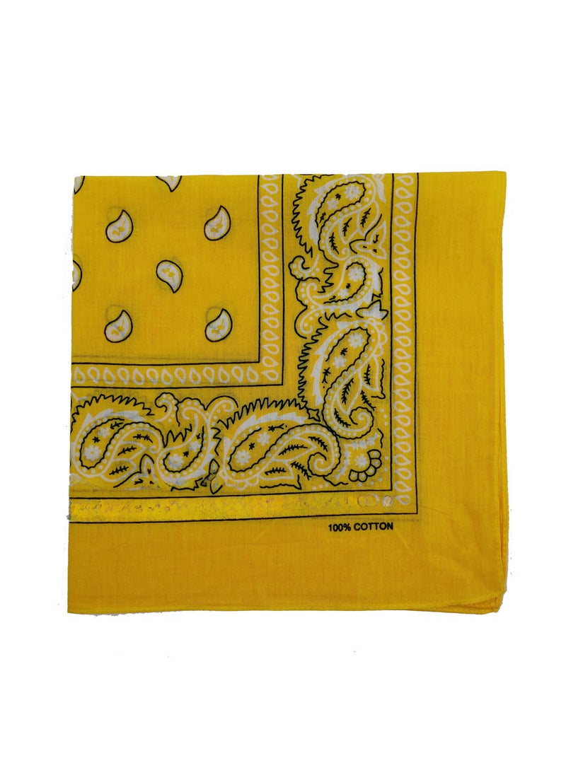 Generic Cotton 74GSM Paisley Bandana HipHop Unisex Camouflage (cotton)  - Image 3