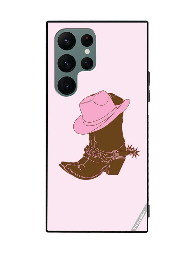 VR CREATIVE Protective Case Cover For Samsung Galaxy S22 Ultra 5G Boots Design Multicolour - Image 1