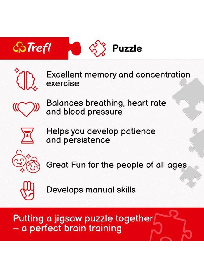 Trefl 65004 Classic Puzzles for Adults and Children from 15 Years, Multi-Coloured - Image 3