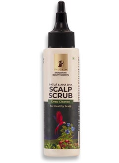 PILGRIM Patu¡ & Aha Bha SCALP SCRUB for women & men | Deep cleanse for healthy scalp | Gentle Exfoliating Scrub To Prevent Product Build-up | Silicon free | 100 ml