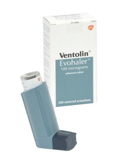 gsk Ventolin Evohaler Asthma Inhaler 100Mcg (200 Dose) 