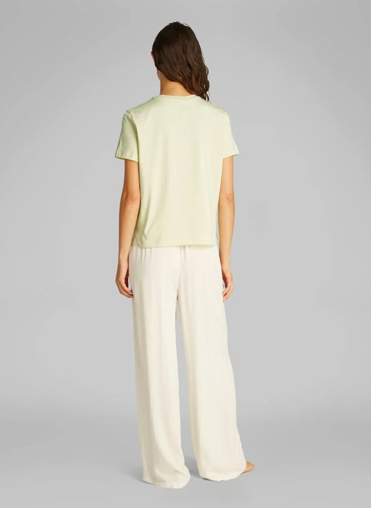 CALVIN KLEIN Crew Neck Nightwear T-Shirt