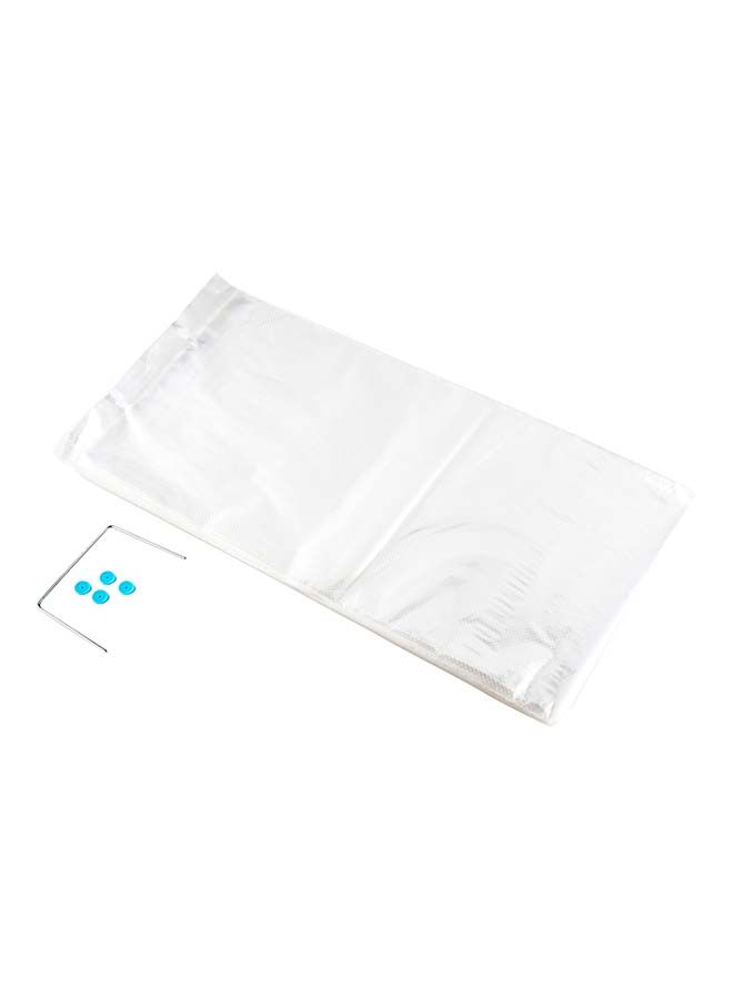 Restaurantware-Bag Tek 24 Inch x 13 Inch Bread Bags, 250 With Wicket Dispenser Bread Loaf Bags - Micro Perforated, Freezer Safe, Clear Plastic Baguette Bags, Disposable, - Image 2