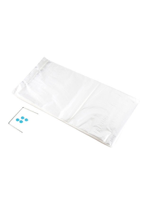 Restaurantware-Bag Tek 24 Inch x 13 Inch Bread Bags, 250 With Wicket Dispenser Bread Loaf Bags - Micro Perforated, Freezer Safe, Clear Plastic Baguette Bags, Disposable, - Image 1