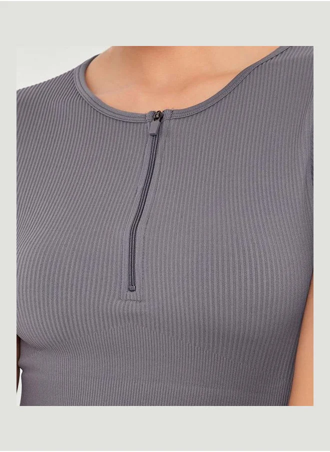 Styli Firm Support Short Sleeves Active Top