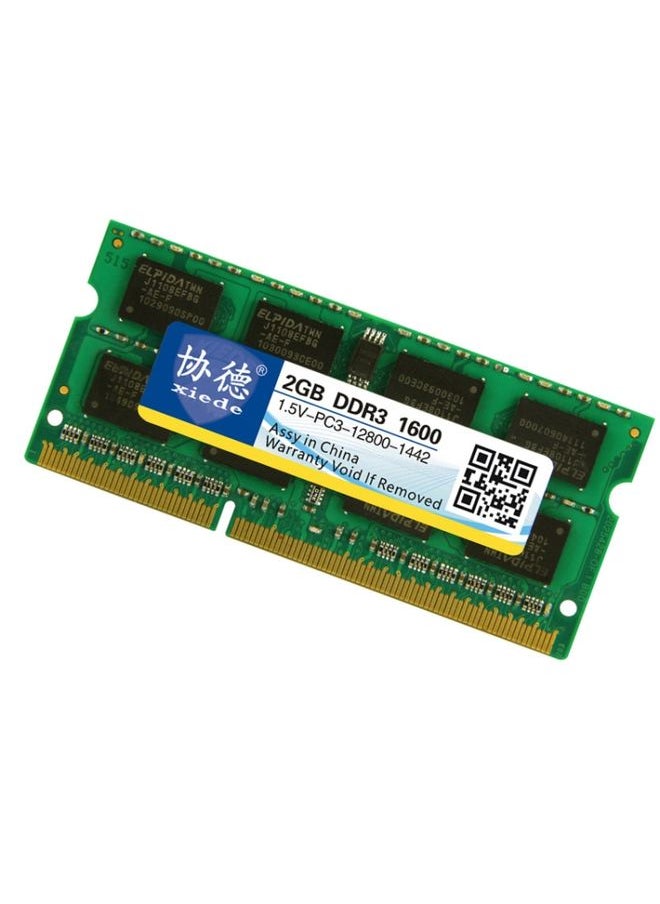 BURAQ XIEDE X045 DDR3 NB 1600 Full Compatibility Notebook RAMs, Memory Capacity: 2GB  - Image 2