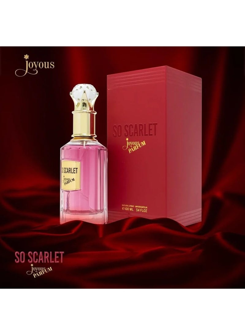 Joyous So Scarlet EDP Perfume By Joyous 100ml - Image 1