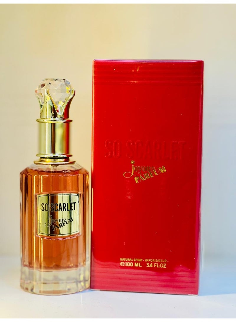 Joyous So Scarlet EDP Perfume By Joyous 100ml - Image 2