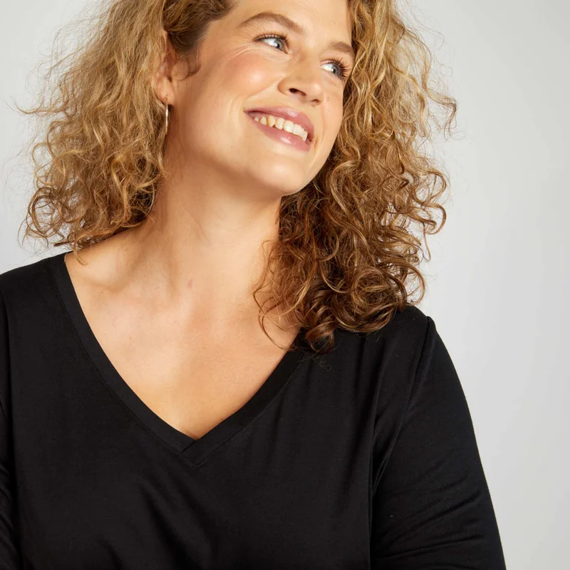 كيابي تيشيرت مقاس بلس نسائي