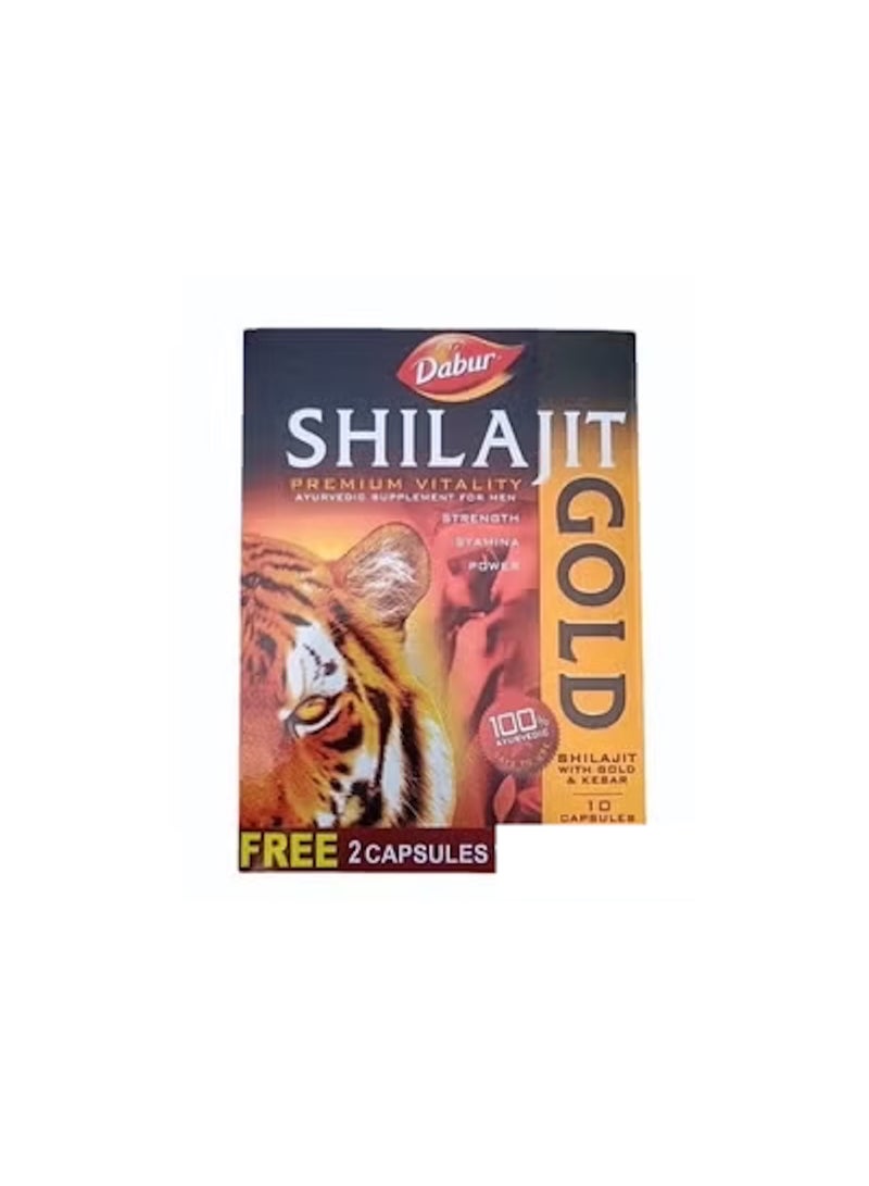 Dabur كبسولات دابر شيلاجيت الذهبية - Image 2