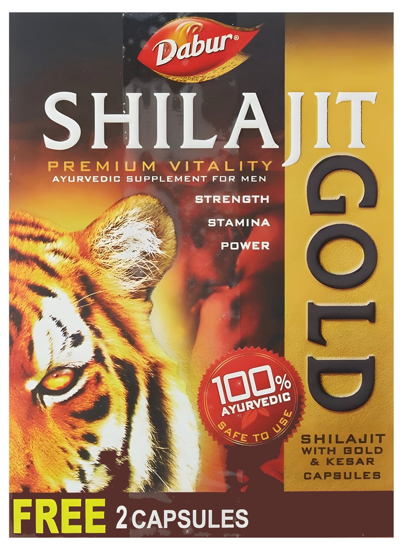 Dabur كبسولات دابر شيلاجيت الذهبية - Image 1