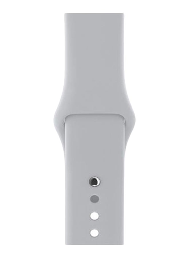 Solid Replacement Band For Apple Watch Series 5/4/3/2/1 Fog - Image 1