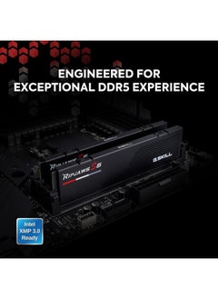 جي.سكيل ذاكرة عشوائية لسطح المكتب G.Skill Ripjaws S5 سعة 24 جيجابايت (1 × 24 جيجابايت) DDR5 5200 ميجاهرتز CL 40 - F5-5200J4040A24GX1-RS5K (أسود)  - Image 5
