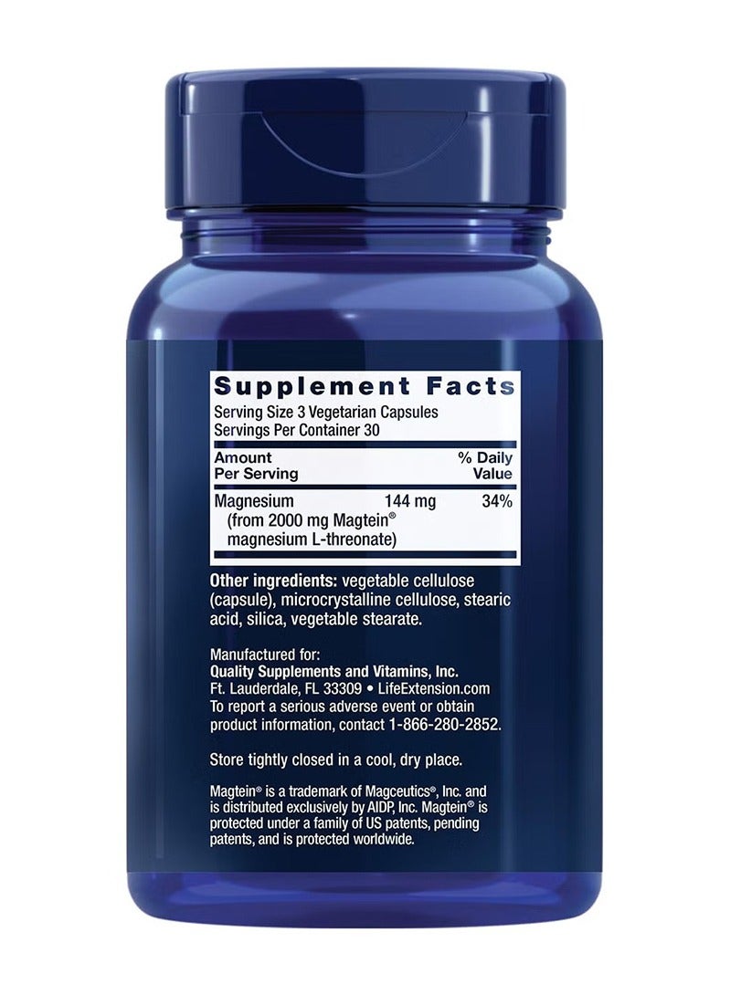 Life Extension Neuro Mag Magnesium L Threonate Dietary Supplement  Supports Memory and Cognitive Function - Image 2