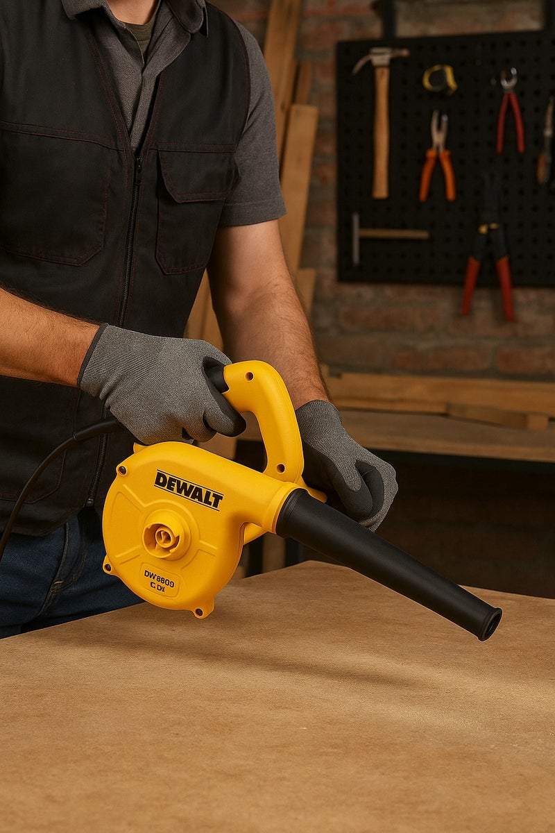 ديوالت DEWALT DWB800 – منفاخ هواء كهربائي 800 واط | دفع وشفط بتصميم احترافي - Image 1