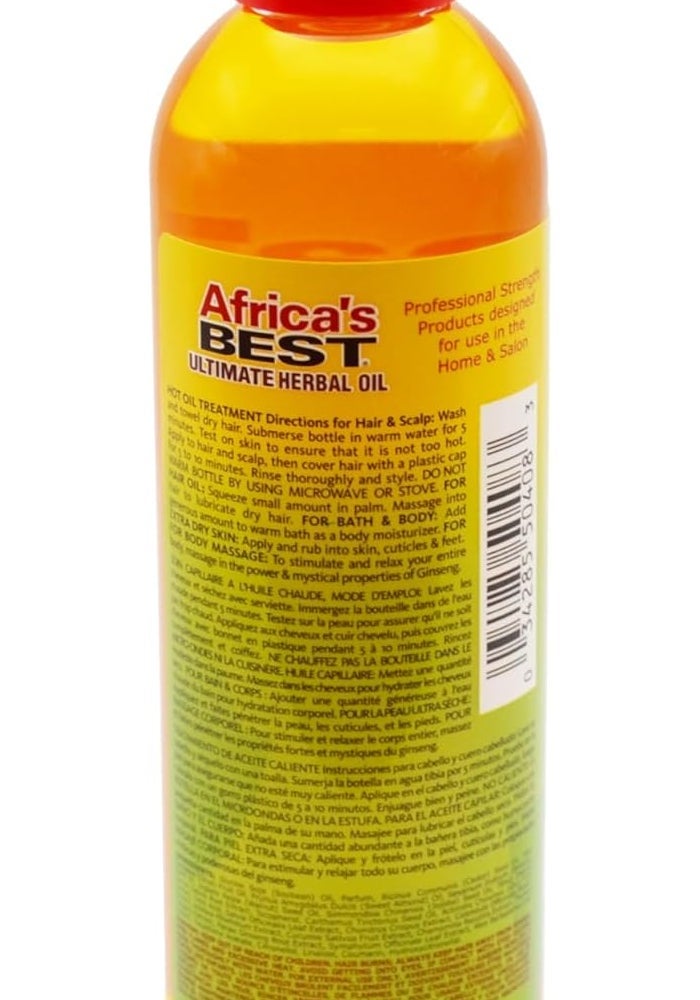 Africa's Best Ultimate Herbal Oil - 235ml Multi-Purpose Oil for Hair, Bath, Nails, and Body - Image 3