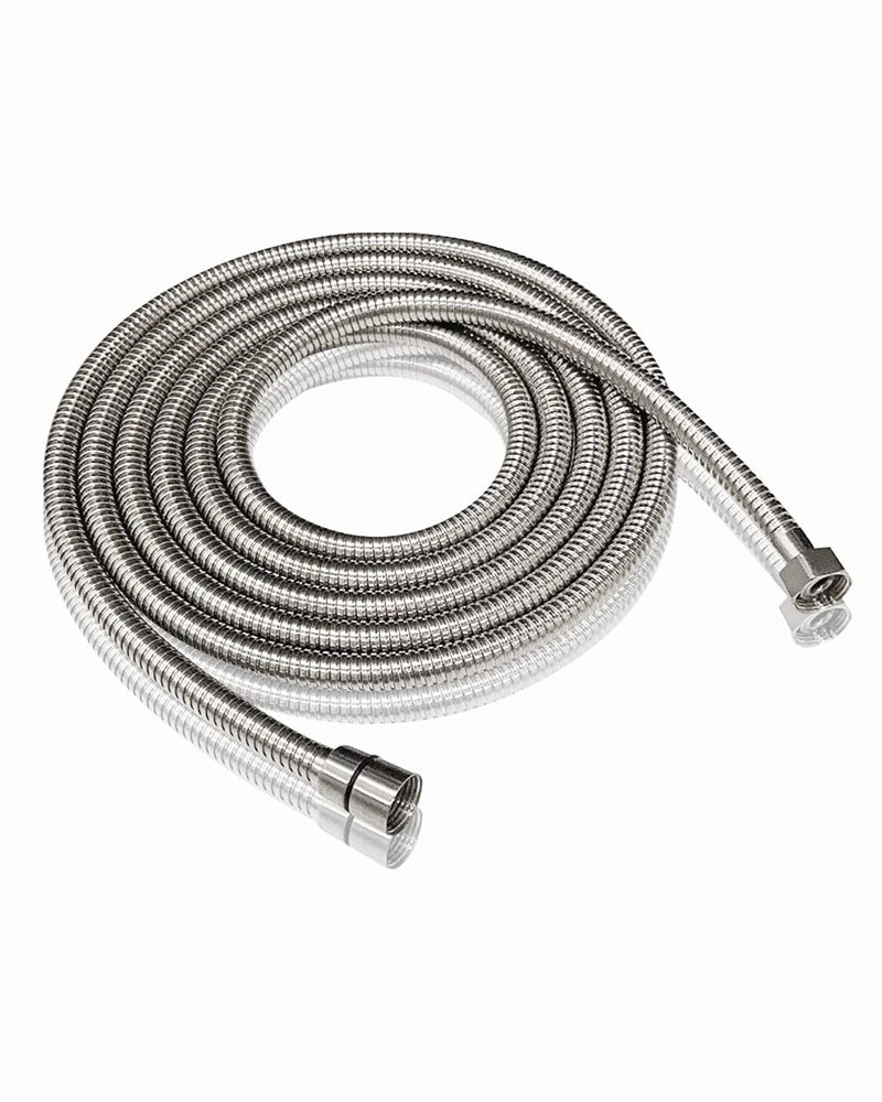 PHASAT Shower Hose,138 Inches Extra Long Shower Hose Replacement,304 Stainless Steel Shower Head Hose Extension Brushed Nickel,A3107N-3.5 - Image 1