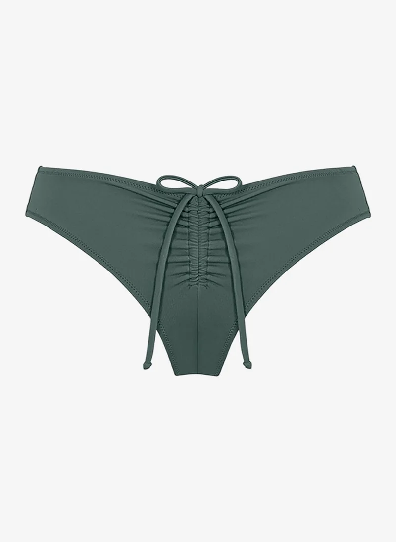 بنتي Women Cheeky Green Bikini Bottom