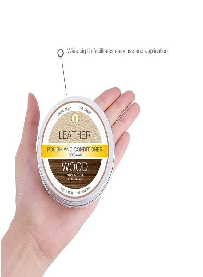 Green Junction Beeswax Wood & Leather Polish & Conditioner, 60 Gms - Image 4