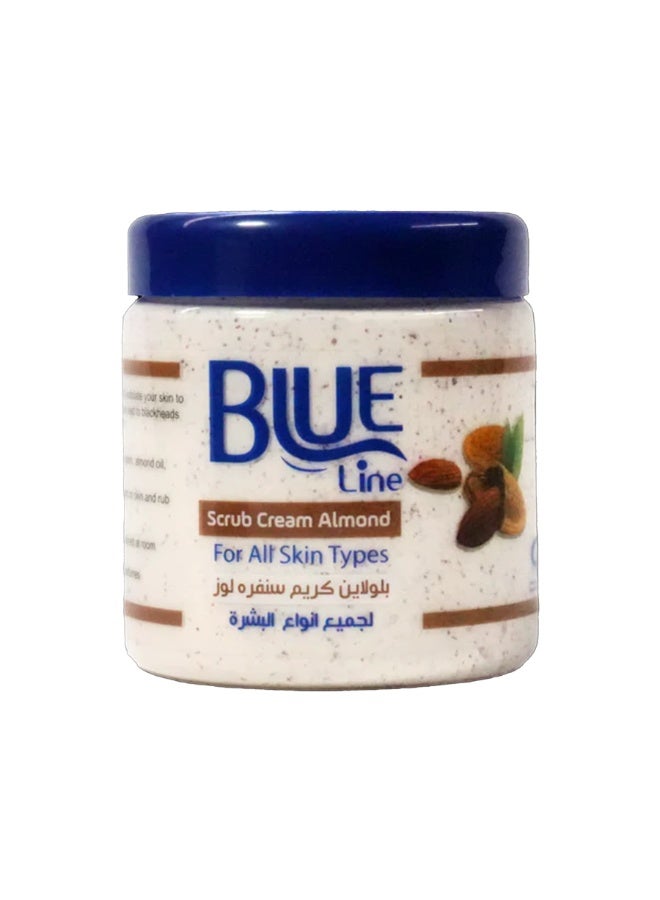 بلو لاين كريم مقشر للوجه باللوز 300 غرام - Image 1