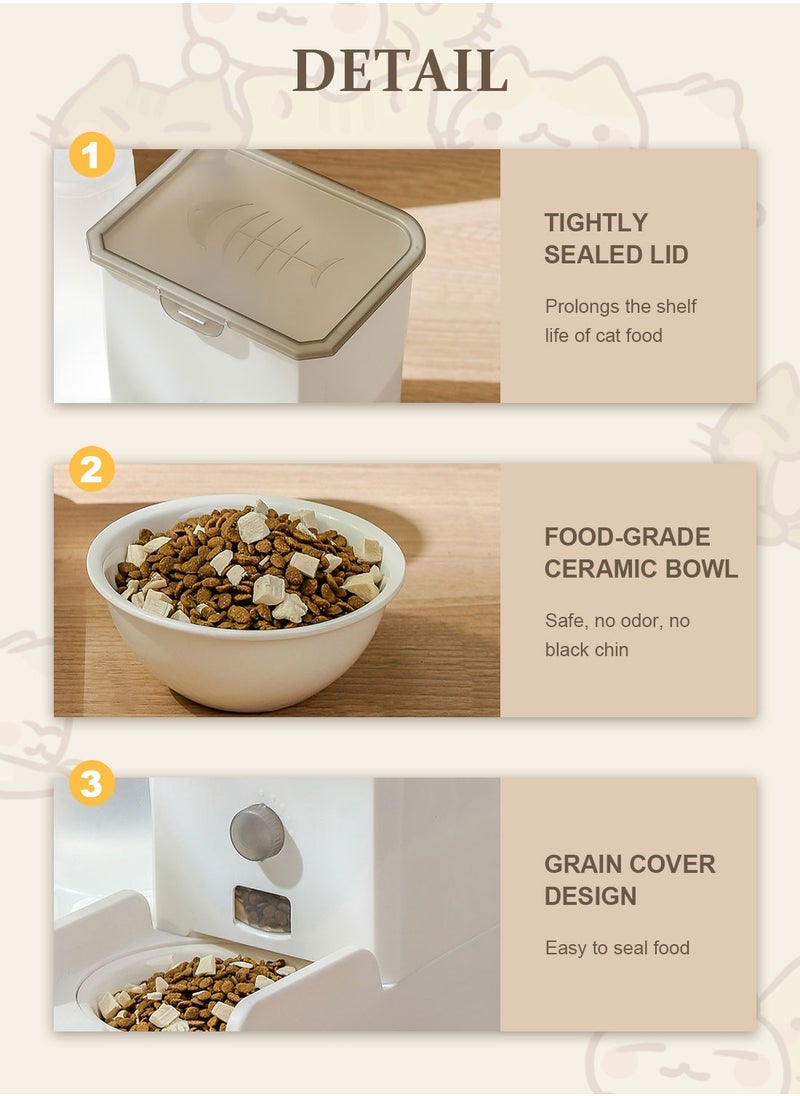 Kidle Automatic Cat Feeder Pet Dog Feeder Cat Bowl Dog Water Feeder Bowl Cat Feeder and Water Dispenser  - Image 3