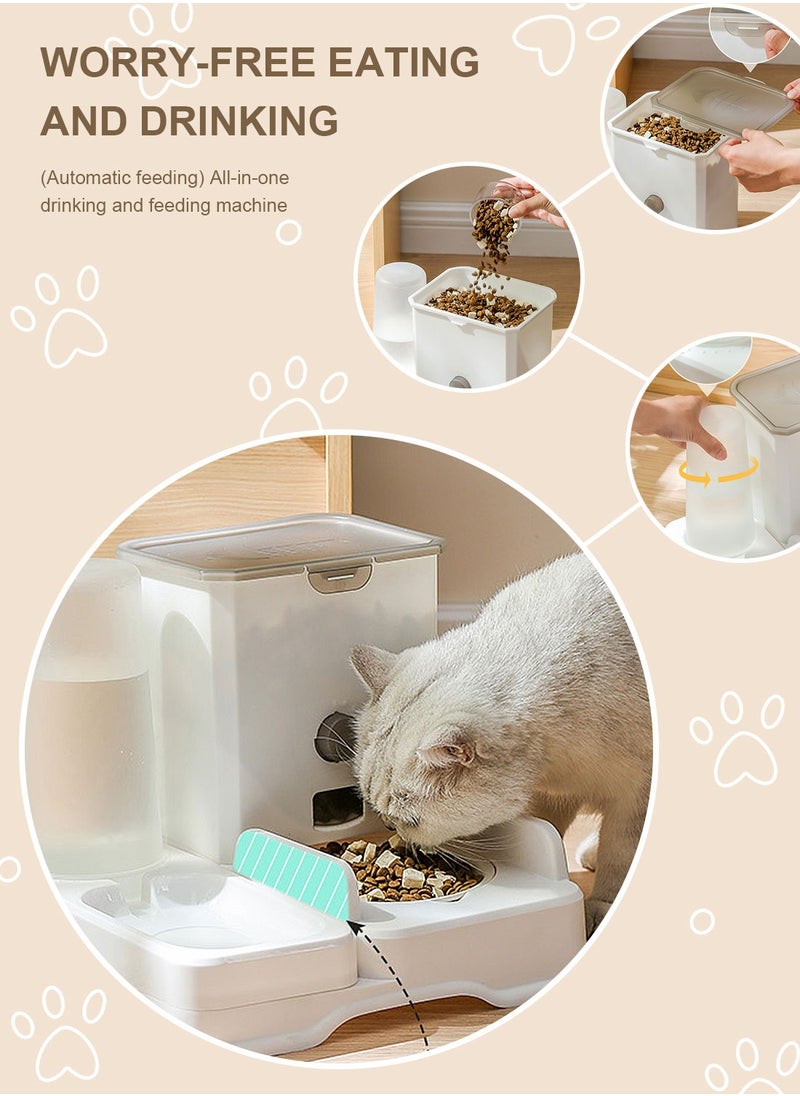 Kidle Automatic Cat Feeder Pet Dog Feeder Cat Bowl Dog Water Feeder Bowl Cat Feeder and Water Dispenser  - Image 4