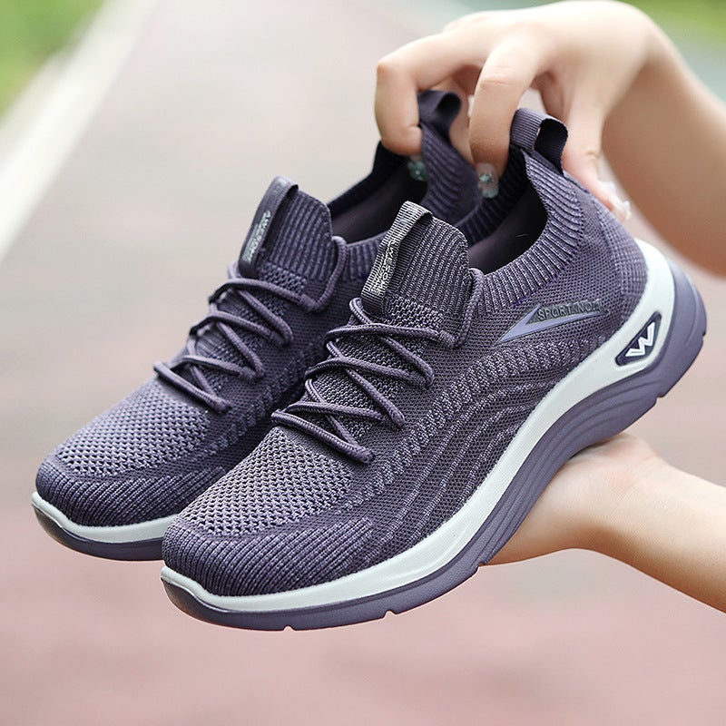 Mom'S Shoes, Walking Shoes, Old Beijing Cloth Shoes, Comfortable For Middle-Aged And Elderly Women, Soft-Soled, Non-Slip, Elderly Sneakers - Image 1