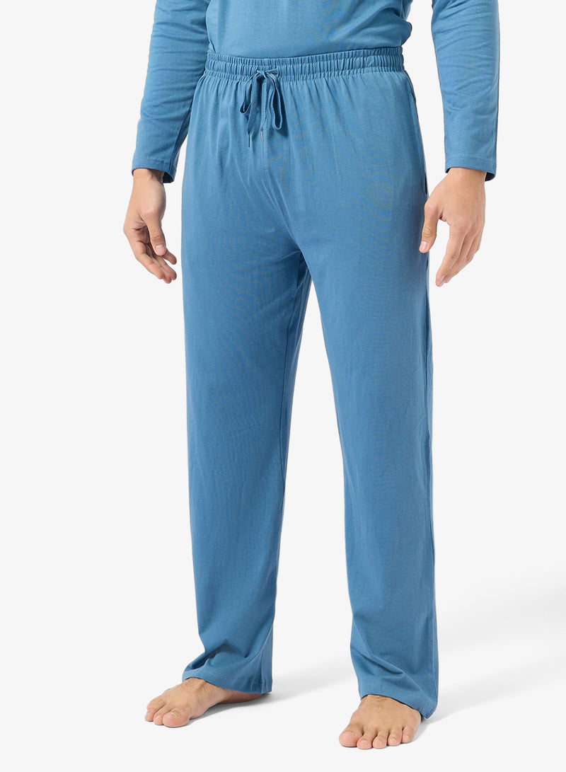 روبرت وود طقم تي شيرت وبنطلون بقصة عادية - Image 4