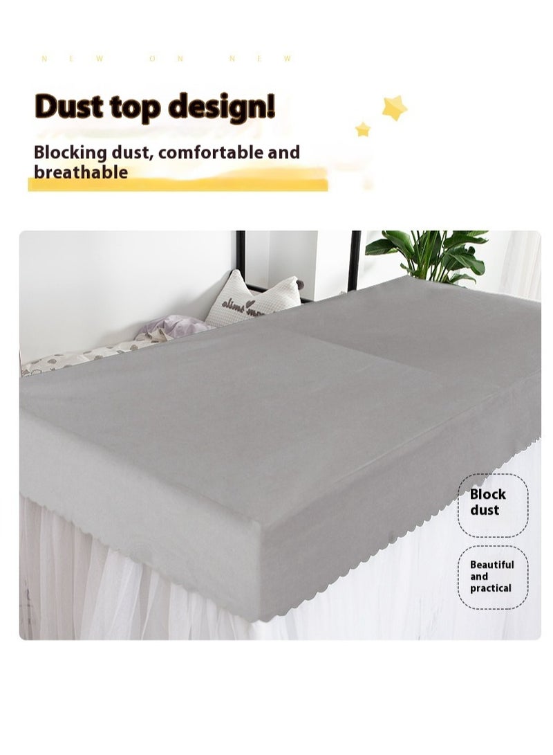 Bluejw Bed Canopy Tents Curtain Blackout Curtain Single Bed Tent Curtain Student Shading Cloth Bed Canopy Mosquito Net Student Sleep Privacy Protection - Image 4