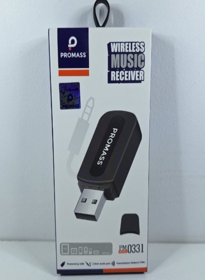 PROMASS Wirless Music Receiver Black. - Image 2