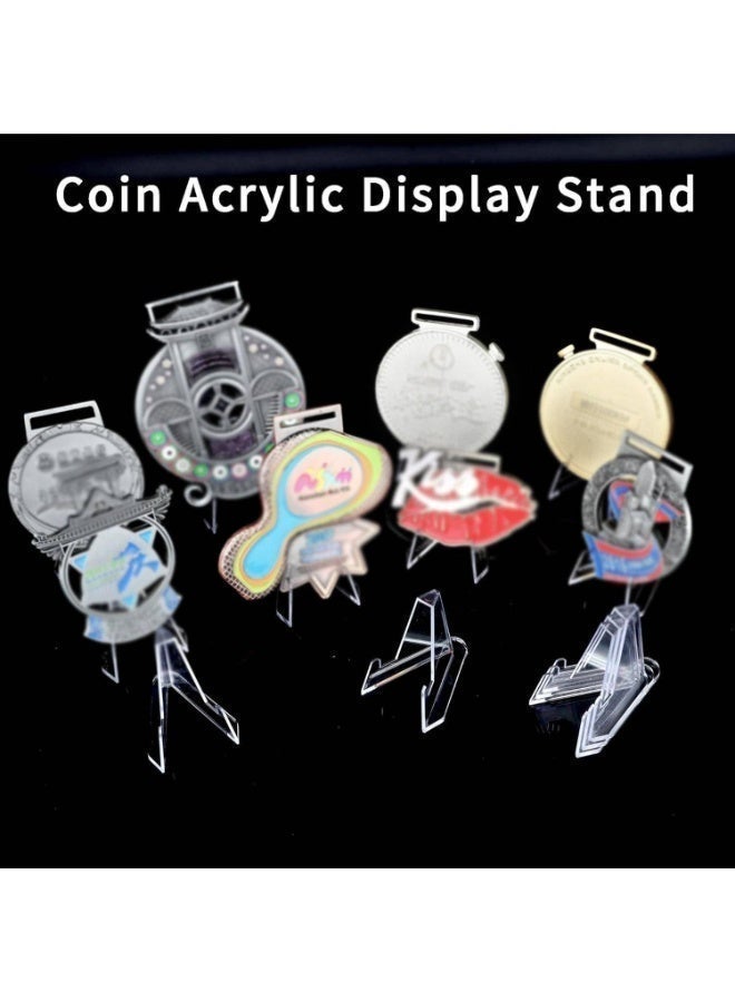 15 حزمة بطاقة عرض الوقوف, عرض بطاقة الاكريليك واضح الوقوف البطاقة الصغيرة, حامل بطاقة الرياضة للعرض, ميداليات التحدي, بطاقة البيسبول, بطاقات التداول, بطاقة عملة مصنفة, 2.13 بوصة طويلة - Image 4