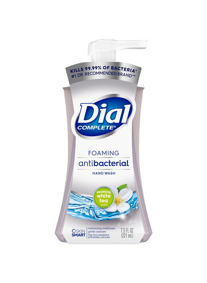 Dial Complete Foaming Antibacterial Hand Wash Soothing White Tea 7.5 Ounce - Image 2