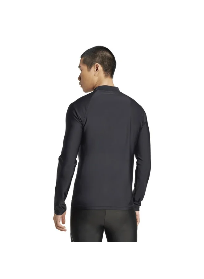 Adidas Black / White Long Sleeves Rashguard for Men | Best Price UAE