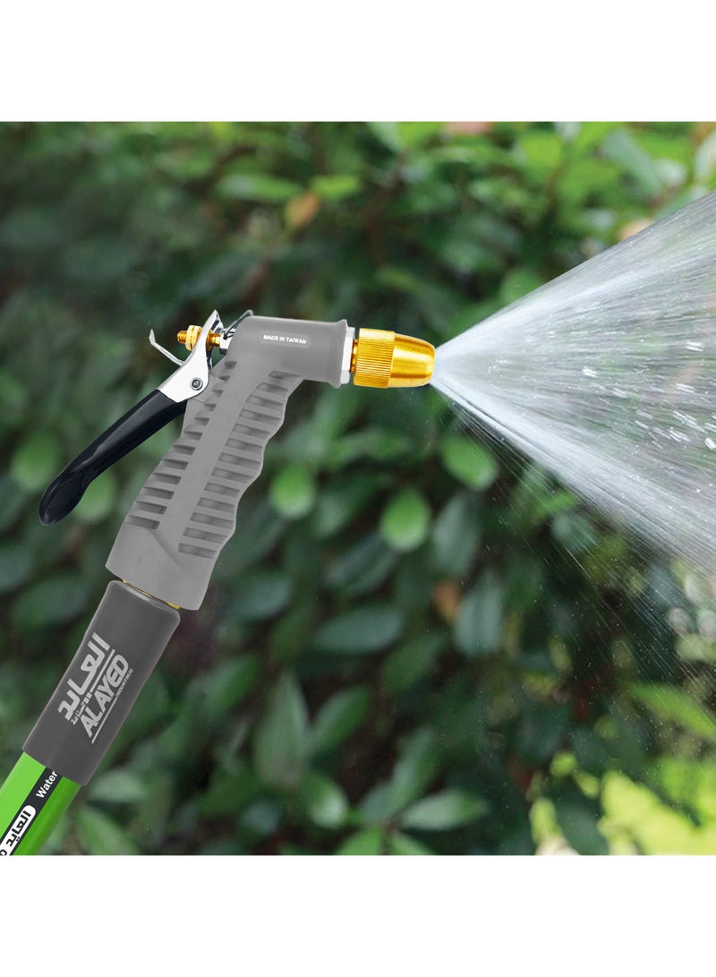 العايد مدفع رشاش ماء ضغط عالي ويمكن توصيلة مع خراطيم 1/2" - 3/4 -رصاصي من العايد - Image 3