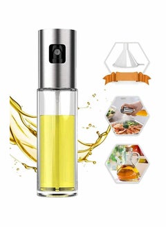 Y&D Oil Sprayer for Cooking, 100ml Olive Spray Bottle, Portable Glass Mister BBQ, Air Fryer, Baking, Roasting, Grilling, Refillable, Food Safe Vinegar Mister, Kitchen Gadgets  - Image 1
