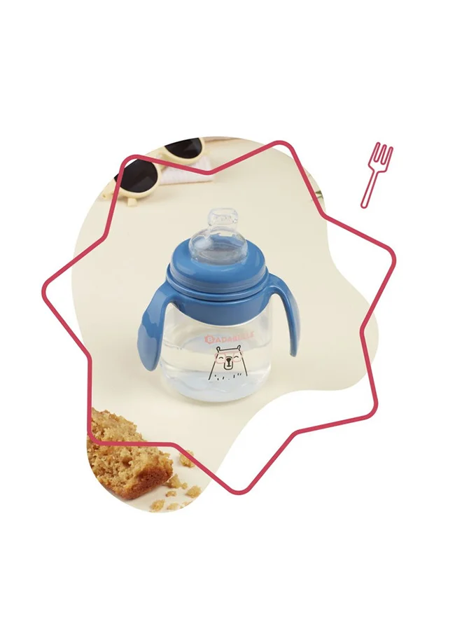 Badabulle Blue Anti-Leakage Drinking Non Spill Cup