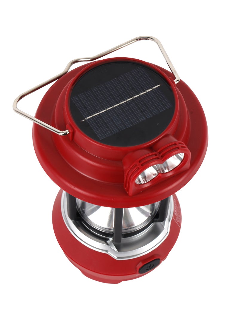 KRYPTON - Krypton LED Emergency Lantern with Solar Panel- KNE5187/ Energy Efficient Design, Super Bright and Long Hours Working/ Compact, Portable and Light-Weight/ Perfect for Indoor and Outdoor , 2 Years Warranty - Image 1