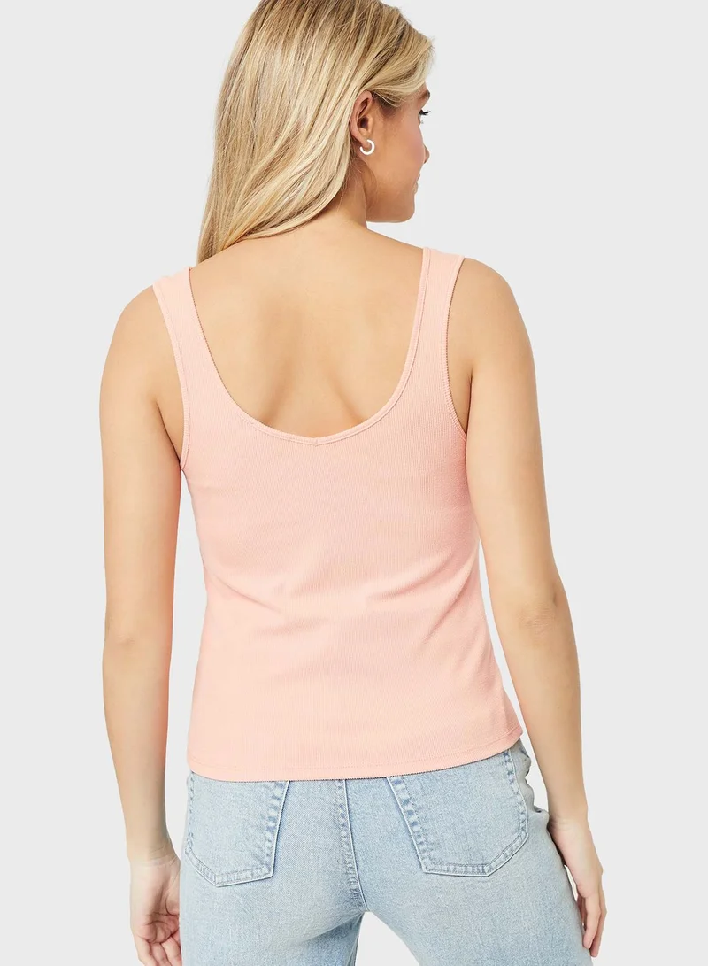 Ardene Ribbed Tank Top