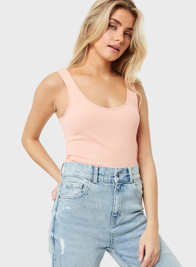 Ardene Ribbed Tank Top
