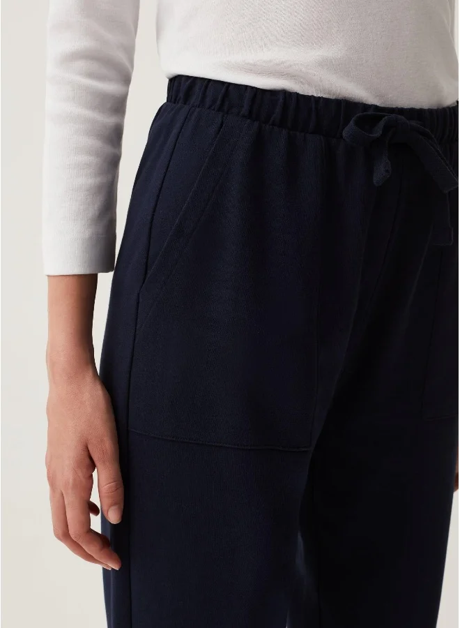 Ovs Ovs Fitness French Terry Joggers With Turn-Ups