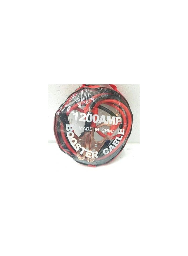 Generic 1200A Car Jumper Cables | Heavy Duty Booster Jumper Cables | Emergency Jumper Line  - Image 1
