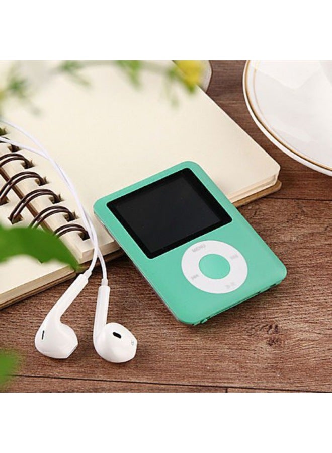 Cute Running Music Player With Screen Mini E-book Walkman For Students-Body Color:Green 【with Outer Placement】 Can Insert Cards♢♢-Memory Capacity:8g 【free 12-piece Set】 Free Dual Otg Downloader♢♢ - Image 1