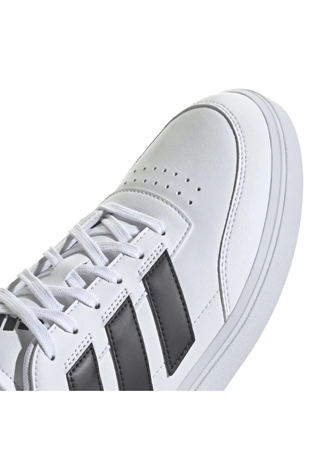 adidas حذاء رياضي كورت بلوك أبيض للرجال مقاس 6.5