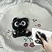 TiTiC Taba Squishy ToysValentines Cat Paw Cute Kawaii Squeeze Toys Sticky Squishy Fidget Toys Silicone Squeeze Toy for Stress ReliefCute Soft ToysBest Hellowenn Black Dragon - Image 2